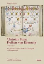 Cover-Bild Christian Franz Freiherr von Eberstein (1719-1797)