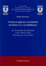 Cover-Bild Christo-Logik der Geschichte bei Hans Urs von Balthasar