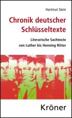 Cover-Bild Chronik deutscher Schlüsseltexte