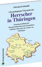 Cover-Bild Chronologische Übersicht der HERRSCHER IN THÜRINGEN