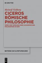 Cover-Bild Ciceros römische Philosophie