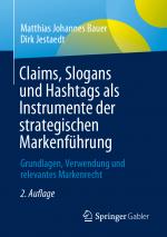 Cover-Bild Claims, Slogans und Hashtags als Instrumente der strategischen Markenführung