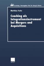 Cover-Bild Coaching als Integrationsinstrument bei Mergers and Acquisitions