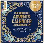 Cover-Bild Colorful Christmas - Der goldene Adventskalender zum Ausmalen