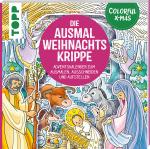 Cover-Bild Colorful Christmas - Die Ausmal-Weihnachtskrippe (Adventskalender)