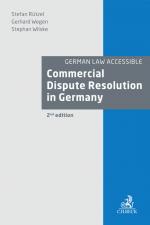 Cover-Bild Commercial Dispute Resolution in Germany