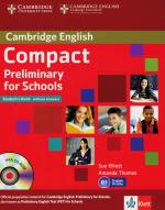 Cover-Bild Compact Preliminary for Schools