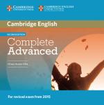 Cover-Bild Complete Advanced, 2nd edition. Class Audio CD Set, Audio-CD