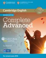 Cover-Bild Complete Advanced, 2nd edition. Student's Book with answers with CD-ROM, Schülerbuch mit CD-ROM