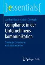 Cover-Bild Compliance in der Unternehmenskommunikation