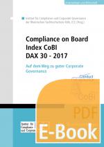 Cover-Bild Compliance on Board Index CoBI DAX 30 - 2017 (E-Book)