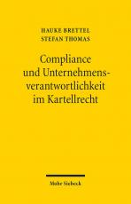 Cover-Bild Compliance und Unternehmensverantwortlichkeit im Kartellrecht