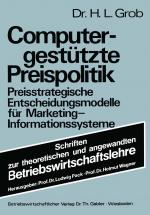 Cover-Bild Computergestützte Preispolitik