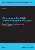 Cover-Bild Computerunterstützte Textanalysen mit TextQuest