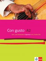 Cover-Bild Con gusto 2 (A2), Lehr und Arbeitsbuch Spanisch mit 2 Audio-CDs