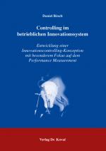 Cover-Bild Controlling im betrieblichen Innovationssystem