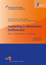 Cover-Bild Controlling in öffentlichen Institutionen