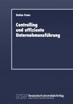 Cover-Bild Controlling und effiziente Unternehmensführung