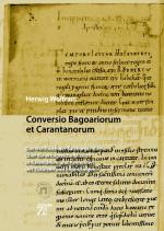 Cover-Bild Conversio Bagoaiorum et Carantanorum