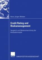 Cover-Bild Credit Rating und Risikomanagement