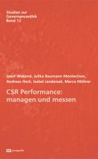 Cover-Bild CSR Performance: managen und messen