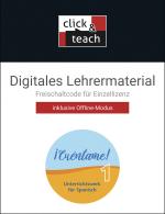 Cover-Bild ¡Cuéntame! B / ¡Cuéntame! click & teach 1 Box