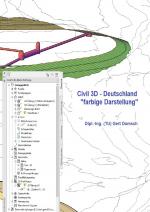 Cover-Bild Cvil 3D Deutschland / Civil 3D-Deutschland, "farbige Darstellung" (für Anwender)