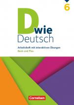 Cover-Bild D wie Deutsch - Das Sprach- und Lesebuch für alle - 6. Schuljahr