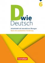 Cover-Bild D wie Deutsch - Zu allen Ausgaben - 6. Schuljahr