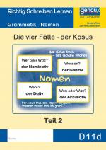 Cover-Bild D11d - Grammatik - Nomen, Die vier Fälle - der Kasus Teil 2