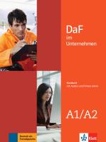 Cover-Bild DaF im Unternehmen A1-A2