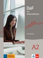 Cover-Bild DaF im Unternehmen A2