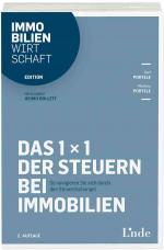 Cover-Bild Das 1 x 1 der Steuern bei Immobilien