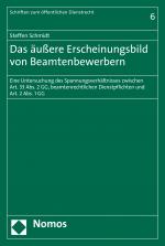 Cover-Bild Das äußere Erscheinungsbild von Beamtenbewerbern