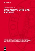 Cover-Bild Das Aktive und das Passive