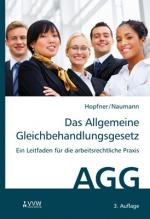 Cover-Bild Das Allgemeine Gleichbehandlungsgesetz