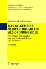 Cover-Bild Das allgemeine Verwaltungsrecht als Ordnungsidee
