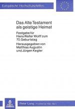 Cover-Bild Das alte Testament als geistige Heimat