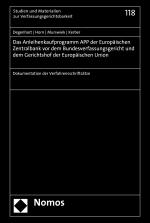 Cover-Bild Das Anleihenkaufprogramm APP der Europäischen Zentralbank vor dem Bundesverfassungsgericht und dem Gerichtshof der Europäischen Union