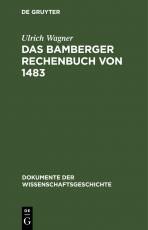 Cover-Bild Das Bamberger Rechenbuch von 1483