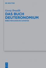 Cover-Bild Das Buch Deuteronomium