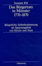 Cover-Bild Das Bürgertum in Münster 1770–1870