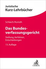 Cover-Bild Das Bundesverfassungsgericht