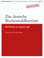 Cover-Bild Das deutsche Buchenwaldkomitee