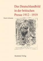 Cover-Bild Das Deutschlandbild in der britischen Presse 1912-1919