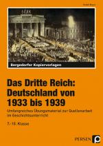 Cover-Bild Das Dritte Reich: Deutschland von 1933 bis 1939