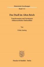 Cover-Bild Das Duell im Alten Reich.