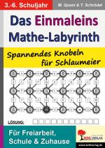 Cover-Bild Das Einmaleins-Mathe-Labyrinth