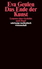 Cover-Bild Das Ende der Kunst