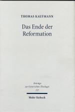 Cover-Bild Das Ende der Reformation